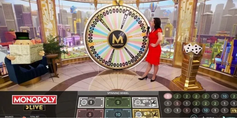 Giới thiệu chung về trò chơi Monopoly Live