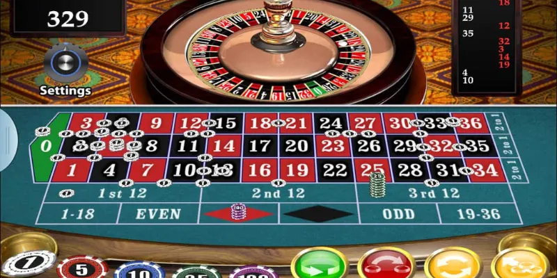 Mô tả sơ lược về cách chơi Roulette